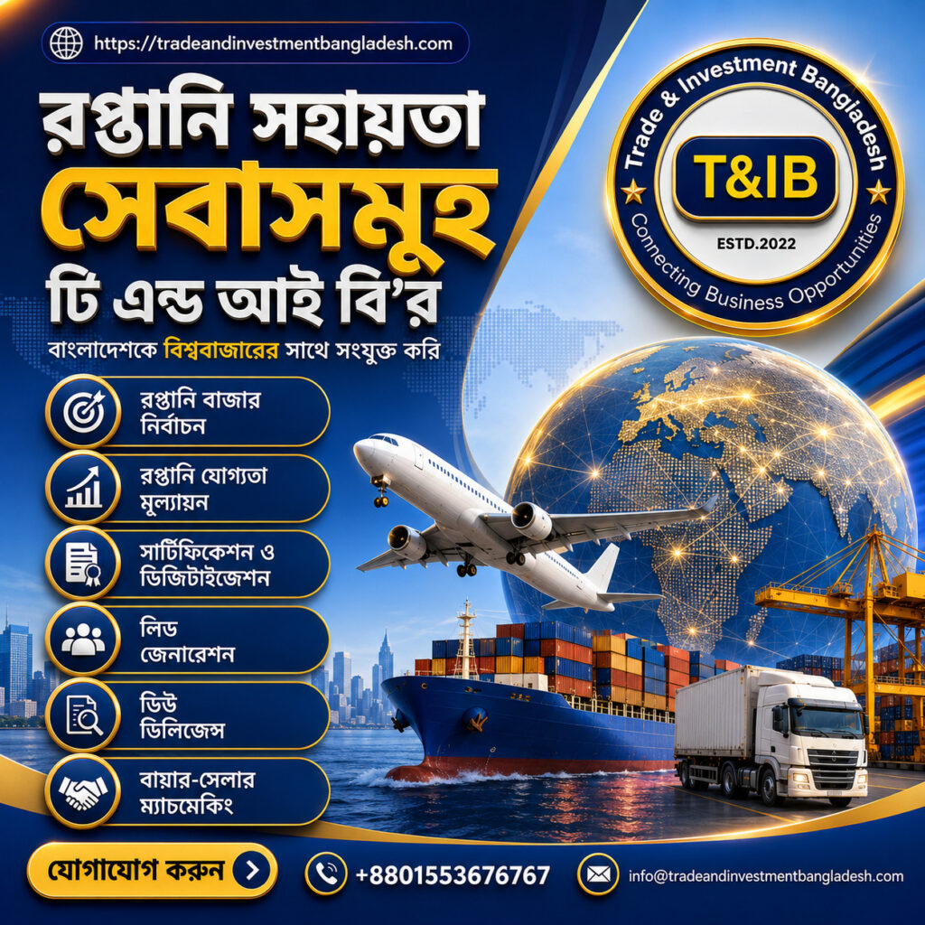 বাংলাদেশ থেকে ব্রাজিলে কীভাবে রপ্তানি করবেন?